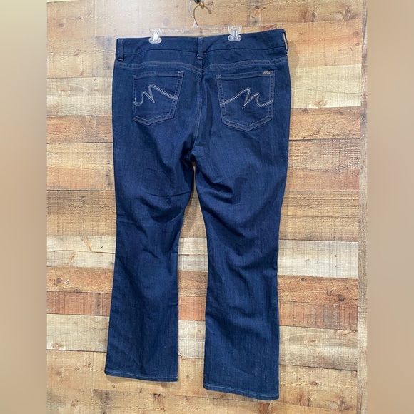 Melissa McCarthy Seven7 Slim Boot Slimming Silhouette Jeans Size 22W - Picture 4 of 8